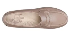 Classic Mocha Leather Slip-On Loafer -Rockport Store sasclassic07b