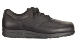 Guardian Black Leather Non-Slip Lace-Up Walking Shoe -Rockport Store sasguardian01a