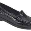 Simplify Black Croc Slip On Loafer -Rockport Store sassimplify31
