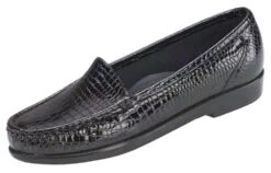 Simplify Black Croc Slip On Loafer -Rockport Store sassimplify31c