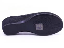 Wedge Glitter Black -Rockport Store stes503601e