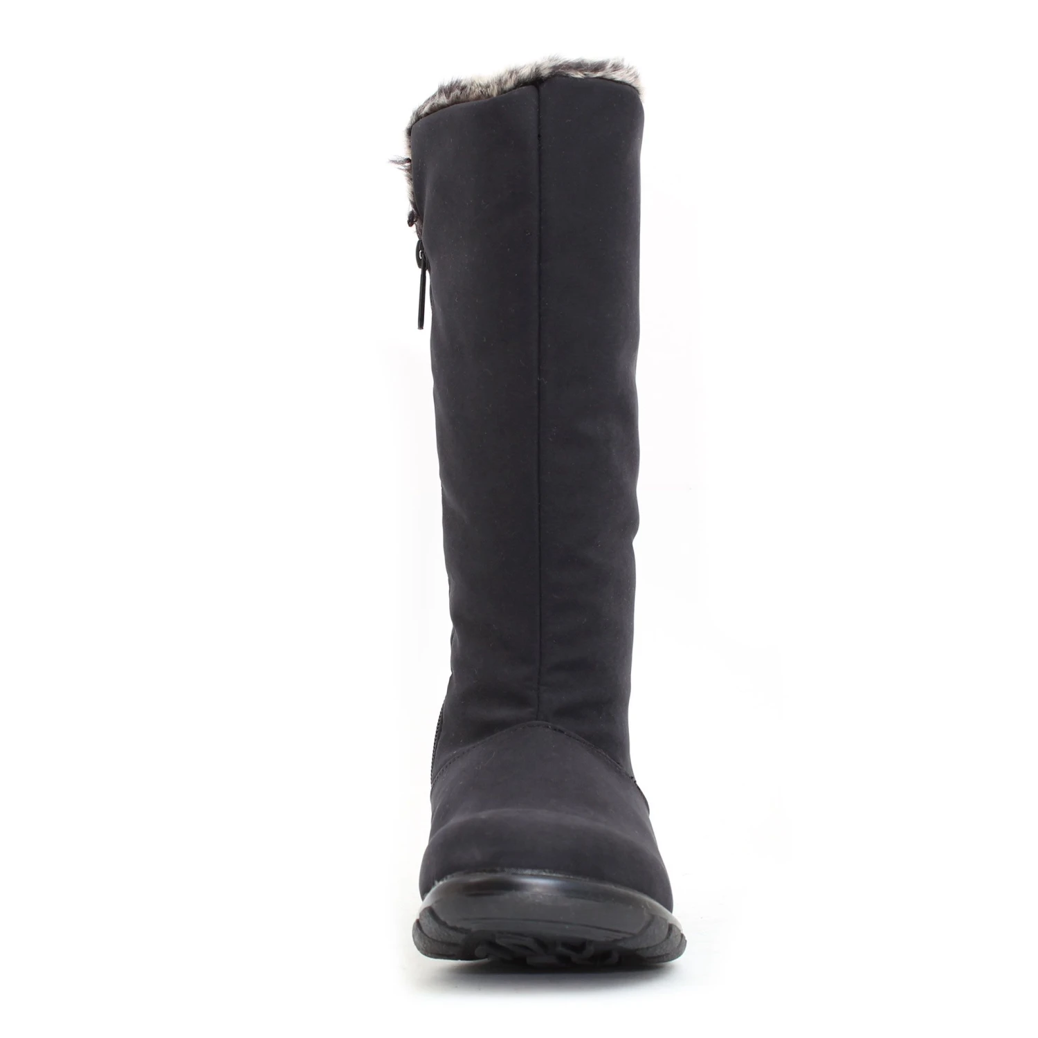 Janet Black Mid-Calf Winter Boot 9 Janet Black Mid-Calf Winter Boot - Image 7